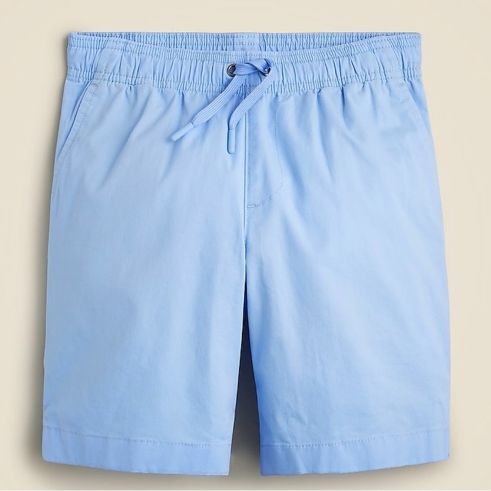 NWT J. Crew Boys' Pier Short Stretch Twill Blue